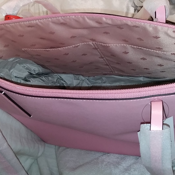 🆑🆑LOWER PRICE KATE SPADE PINK TOTE $200 OFF MSRP💗 - Picture 6 of 10